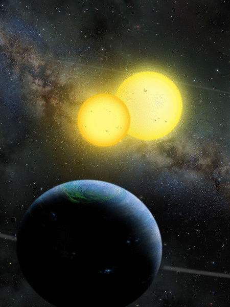artwork of Kepler 35